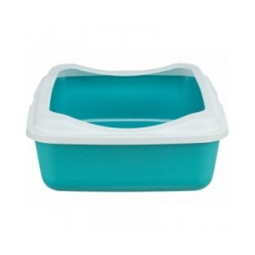 Lettiera per Gatti Trixie Classic Azzurro Bianco Plastica 37 × 15 × 47 cm