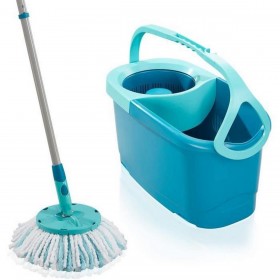 Secchio per Pavimenti Leifheit Clean Twist Disc Mop Azzurro Turchese 2 g