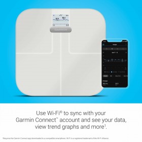 Bilancia Digitale Bluetooth GARMIN Index S2
