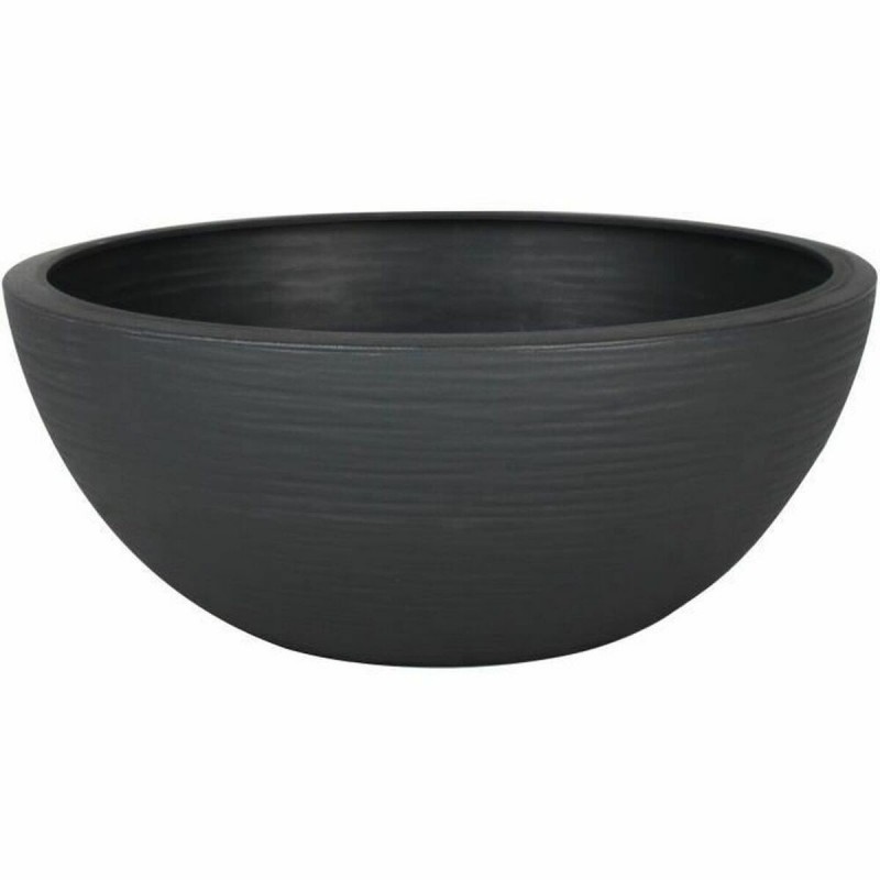 Vaso EDA 547020 Grigio Antracite Plastica Ø 30 cm
