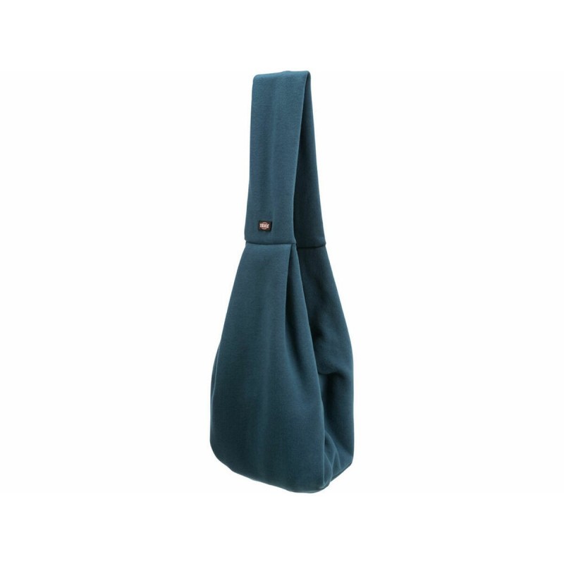 Borsa a Tracolla per Animali Domestici Trixie Soft Azzurro Grigio chiaro Poliestere Cotone 22 × 20 × 60 CM