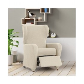 Copridivano poltrona con gambe separate Eysa ULISES Bianco 90 x 100 x 75 cm