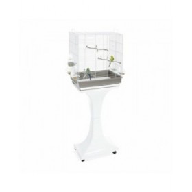 Gabbia per Uccelli IMAC Grigio 30 x 50 x 129 cm