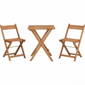 Mobili da giardino Legno 3 Pezzi