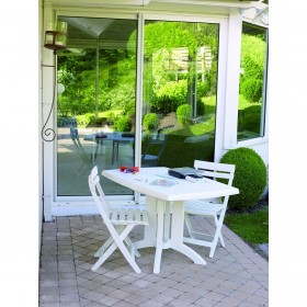 Sedia da giardino Bianco 42 x 50 x 80 cm