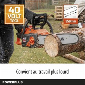 Motosega a batteria Powerplus 35 cm