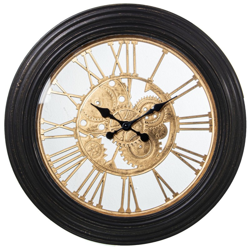 Orologio da Parete Alexandra House Living Nero Acrilico Plastica 58 x 58 x 6 cm