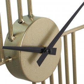 Orologio da Parete Alexandra House Living Dorato Metallo 60 x 50 cm