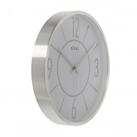 Orologio da Parete Alexandra House Living Grigio Argentato Alluminio 30 x 4 x 30 cm