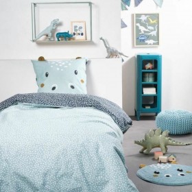 Set di copripiumino TODAY Funny 2.2 Azzurro Letto singolo 140 x 200 cm