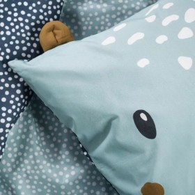 Set di copripiumino TODAY Funny 2.2 Azzurro Letto singolo 140 x 200 cm