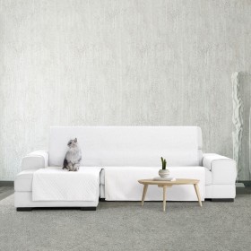 Rivestimento per chaise longue a braccio corto sinistra Eysa SILVER Bianco 100 x 110 x 290 cm