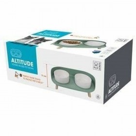 Ciotola per cani MPETS Altitude 50 ml Acciaio inossidabile Doppia