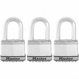 Lucchetto con chiave Master Lock (3 Unità)