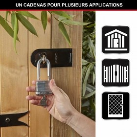 Lucchetto con chiave Master Lock (3 Unità)