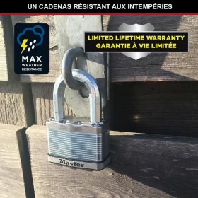 Lucchetto con chiave Master Lock (3 Unità)