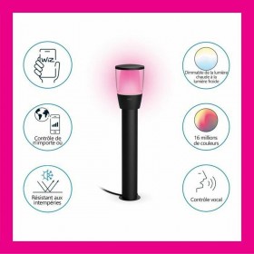 Lampada ad energia solare Wiz Elpas Nero 400 lm