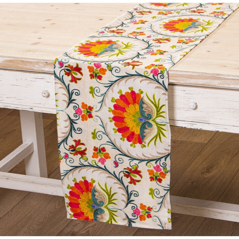 Runner da Tavolo Alexandra House Living Multicolore 33 x 180 cm Rettangolare