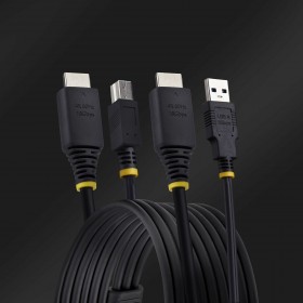 Cavo adattatore Startech HU12210-KVM-CABLE Nero