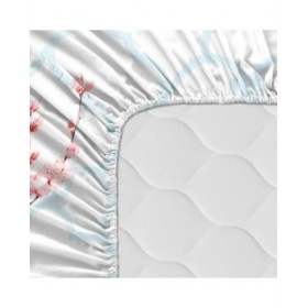 Lenzuolo con angoli HappyFriday Sakura Multicolore 140 x 200 x 32 cm