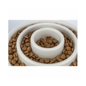 Ciotola per cani Trixie Slow Feeding Grigio Ø 23 cm 450 ml