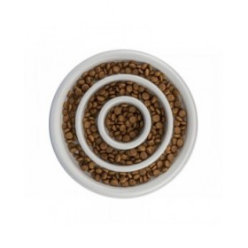 Ciotola per cani Trixie Slow Feeding Grigio Ø 23 cm 450 ml