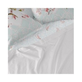Lenzuolo con angoli HappyFriday Sakura Multicolore 140 x 200 x 32 cm