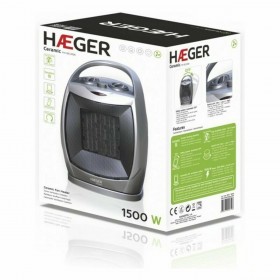 Riscaldamento Ceramico Elettrico Haeger FH-15C.012A 1500 W Multicolore