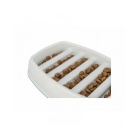 Ciotola per cani Trixie Slow Feeding Grigio Ø 11 cm Ø 9 cm 250 ml 300 ml 46 × 11 × 30 cm
