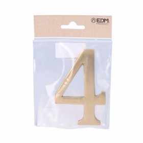 Numeri EDM 85036  4 Dorato Ottone
