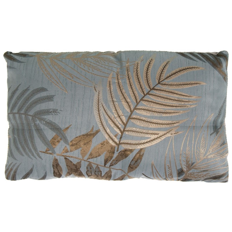 Cuscino Alexandra House Living Azzurro Dorato Tessile 50 x 30 cm
