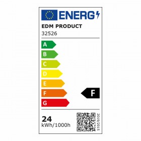 Applique Plafoniera LED EDM 32526 F 100 W 24 W (6500 K)