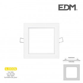 Faretto da incasso EDM 31606 Downlight A G 6 W 320 Lm (4000 K)
