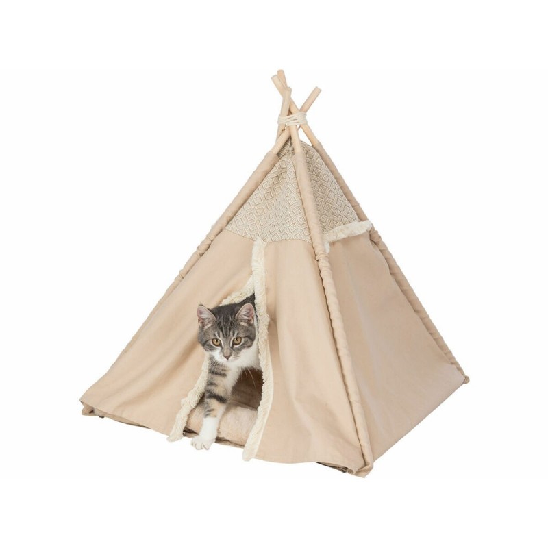 Letto per animali domestici Trixie Beige 55 × 65 × 55 cm