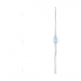 Ghirlanda di Luci LED Lumineo Argentato 5 m 12 m 14 m (Bianco Freddo)