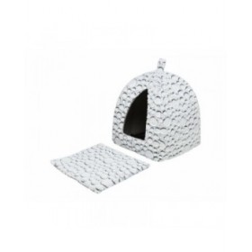Stallo Trixie Bianco Grigio 32 × 42 × 32 cm