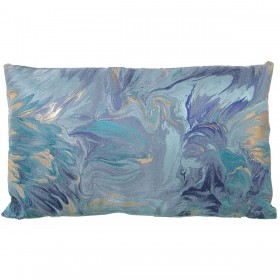 Cuscino Alexandra House Living Azzurro Tessile 30 x 50 cm