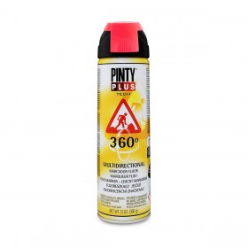 Vernice spray Pintyplus Tech T107 360º Rosso 500 ml