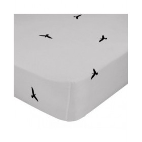 Lenzuolo con angoli aderenti HappyFriday BLANC Multicolore Ala francese 28 x 2 x 38 cm 140 x 200 x 32 cm