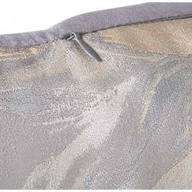 Cuscino Alexandra House Living Grigio Tessile 30 x 50 cm
