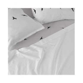 Lenzuolo con angoli aderenti HappyFriday BLANC Multicolore Ala francese 28 x 2 x 38 cm 140 x 200 x 32 cm