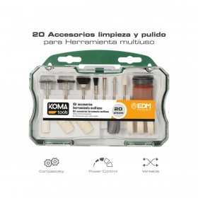 Kit di attrezzi Koma Tools 20 Pezzi