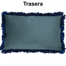 Cuscino Alexandra House Living Azzurro Tessile 50 x 30 cm