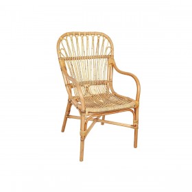 Poltrona Romimex Naturale Rattan 55 x 85 x 59 cm
