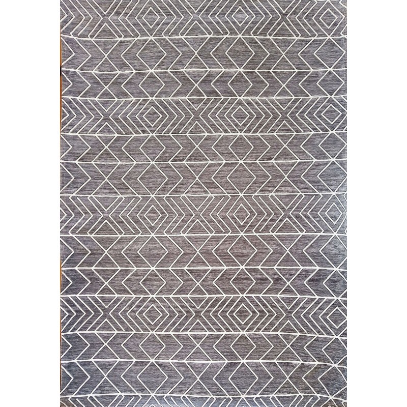 Tappeto Romimex Grigio Chenille 140 x 200 x 1 cm