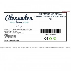 Tappeto Romimex Grigio Chenille 140 x 200 x 1 cm