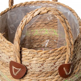 Set di Cesti Alexandra House Living 03787 Marrone vimini Rattan Fibra naturale (3 Unità)