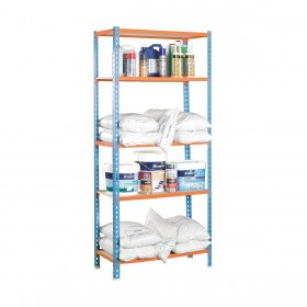 Scaffale Simon Rack Maderclick 5/400 750 kg Metallo 5 Mensole Truciolare (180 x 90 x 40 cm)
