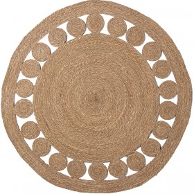 Tappeto Alexandra House Living Naturale Rattan Fibra naturale 150 cm