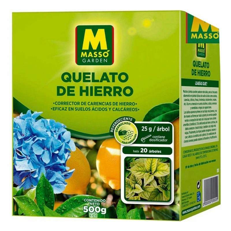 Fertilizzante per piante Massó Quelato 500 g Granuli